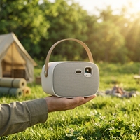 WOWOTO Projecteur vidéo miniature portable 300 ANSI Lumens 1080P avec mise au point automatique pour le camping, le cinéma en plein air
