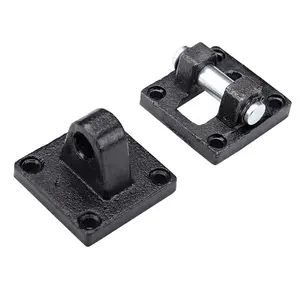 Accessoires de cylindre standard SC boucles d'oreilles de support de base CB 125/160-32/40/50/63/80/100/accessoires pneumatiques