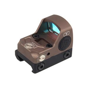 1x17x24 सामरिक धातु जलरोधक मिनी रिफ्लेक्स लाल डॉट दृष्टि हिज ऑप्टिक 12 चमक स्कोप मैट ब्लैक - Product Image 5