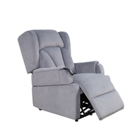Fauteuil inclinable électrique en tissu, canapé inclinable motorisé pour personnes âgées, mobilier de salon