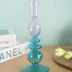 Chandelier en verre orange de 14.5cm de haut pour fête d'anniversaire, offre spéciale - Product Image 5