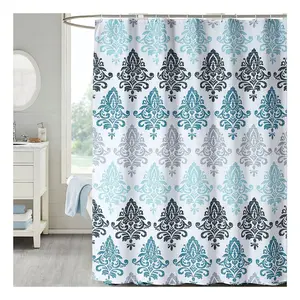 CF BCRP62 Fashion Designer Bathroom Shower Curtain Mildew Proof Waterproof Bathroom Curtain Polyester Fabric Shower Curtain