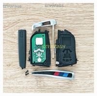 Pour Bmw 4 boutons clé de voiture à distance intelligente 433-434mhz/ ID49 puce FCC ID:N5F-ID21A ** pour 3 5 6 7 X3 X5 X7 G série G20 G30 G32 G11
