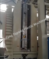Machine de moulage par extrusion-soufflage de plastique stable et durable avec système hydraulique pour la fabrication de bateaux en plastique HDPE de 4,5 m