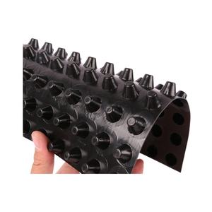 Feuille de drainage HDPE Feuille de drainage alvéolée en plastique avec géotextile <span class=keywords><strong>pour</strong></span> murs de <span class=keywords><strong>fondation</strong></span> Drainage vertical - Product Image 2