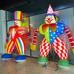 Disfraz Inflable de Payaso con Luces LED, Resistente al Agua, de 3.5 Metros de Altura, Fácil de Instalar, Directo de Fábrica, para Desfiles y Publicidad - Product Image 4