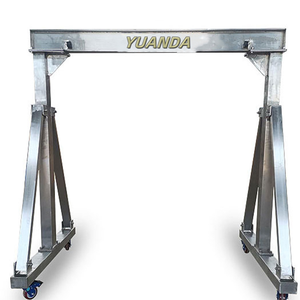 Grúa Pórtico Manual de Acero Inoxidable Personalizable de 1 a 2 Toneladas para Cuarto Limpio o Taller de Alimentos - Product Image 1