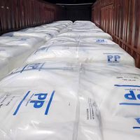 Granulés de résine de polypropylène vierge PP BJ600 Hanwha Total Block Copolymer, haute fluidité, qualité pour moulage par injection