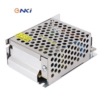 Alimentation à découpage SMPS 110V/220V AC-DC 12V 2A à sortie unique, haute efficacité, en aluminium, 25W pour l'industrie des écrans LED et des pilotes