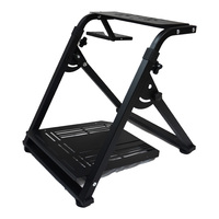 Estructura de Soporte Metálica para Juegos de Carreras Virtuales en Casa