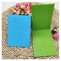 Dossier de gaufrage 3D pour loisirs créatifs en papier, scrapbooking, dossier de gaufrage en plastique, texture feuilles de plantes