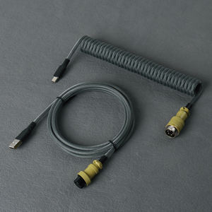 <span class=keywords><strong>Double</strong></span> paracord nylon gx16 câble <span class=keywords><strong>femelle</strong></span> d'aviation 5 broches 4 broches câble vidéo d'aviation <span class=keywords><strong>usb</strong></span> c câble de clavier d'aviation - Product Image 1