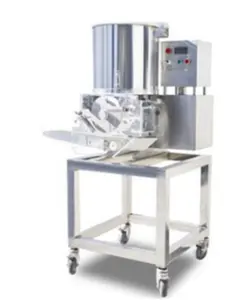 Máquina de fabricação de patty de hambúrguer automático, linha formada de carne/carne elétrica formada para hambúrguer, 80mm patty