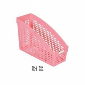 Inomata A4 Porte-nom rose Panier de rangement élégant pour l'organisation et l'affichage - Product Image 1