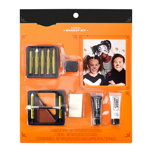 Juego de crayones de cara pintados para <span class=keywords><strong>Halloween</strong></span>, dos colores, con <span class=keywords><strong>sangre</strong></span> falsa, maquillaje de <span class=keywords><strong>halloween</strong></span>, kit familiar - Product Image 1