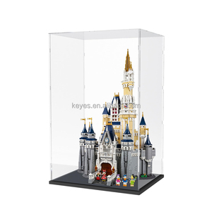 <strong>Modern</strong> Acrylic <strong>Display</strong> Box for Lego Model Table Top <strong>Cube</strong> Storage Rack Dismounting Action Character Collection Toy Organizer - Product Image 6