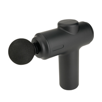 Pistolet de massage musculaire mini à prix d'usine, 1200 mAh, 4 têtes de massage, moteur à balais, machine de massage corporel portable pour la relaxation