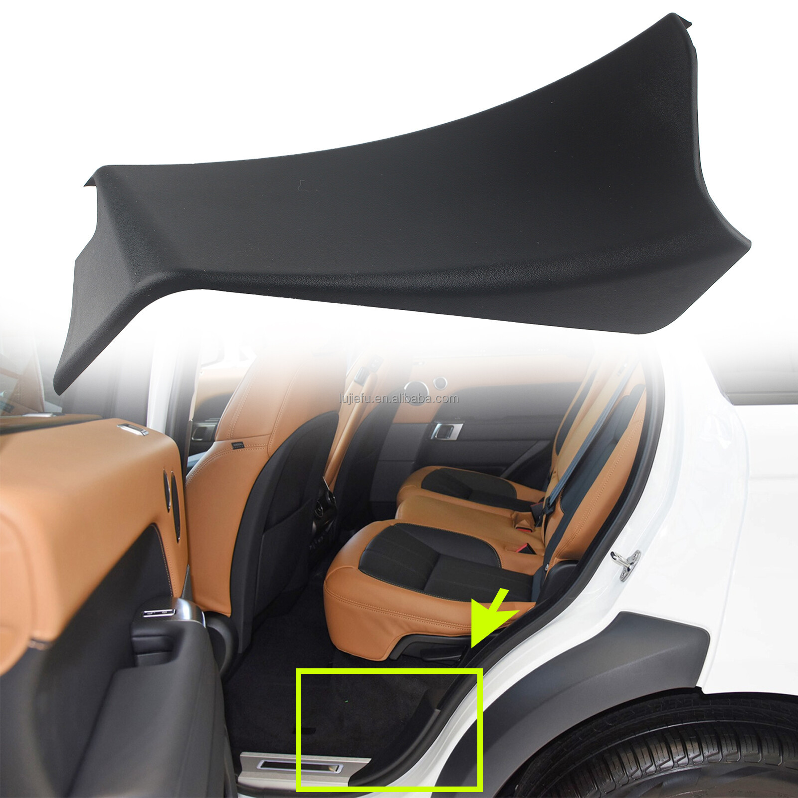 Fit For Lexus RX350 450h 2016-2020 Wood Grain Inner Door Panel Cover