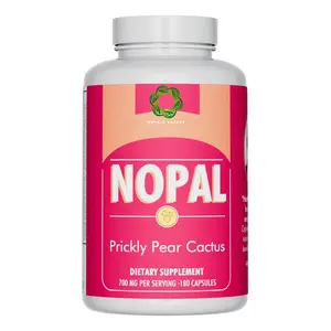 Vente en gros de capsules de Nopal Cactus Nopal à spectre complet de haute qualité Alternative naturelle pour promouvoir une glycémie saine