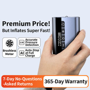 Xách tay Trọng lượng nhẹ có thể sạc lại không dây xe đạp bơm nhanh chóng Lạm Phát lốp Inflator cho xe đạp và bóng ABS vật liệu - Product Image 2