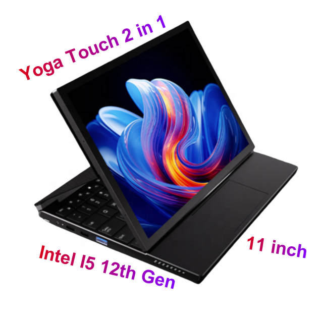 12th Gen Intel I5 Windows Tablet 2 in 1 Yoga Touch Screen Portable Notebook WIFI 6 BT5.2 Pocket Laptop New condition