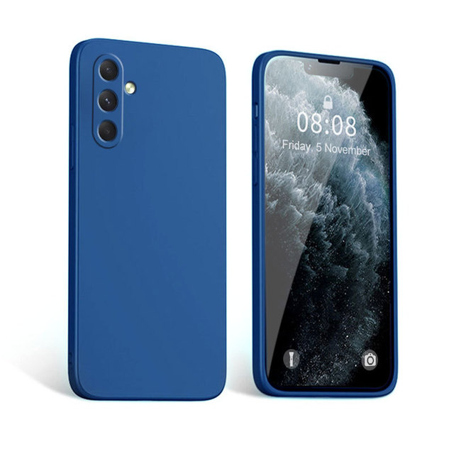 Straight Edge Design Solid Color Soft TPU Phone Case for Samsung Galaxy A15 A16 A35 A56 A06 A26 A36 A55 A17