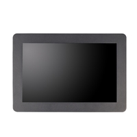 Monitor LCD Terpasang di Dinding 10,1 Inci Kios Industri Layar Sentuh Resistif Kapasitif Monitor dengan Port HD-MI VGA