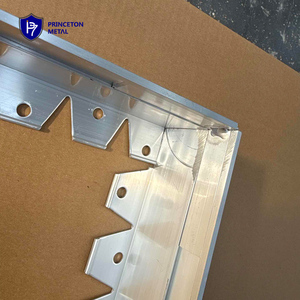 Bordure <span class=keywords><strong>de</strong></span> <span class=keywords><strong>jardin</strong></span> en alliage d'aluminium moderne, décorative, facile à installer, finition usinée, durable, recyclable, pour allées et voies d'accès - Product Image 4