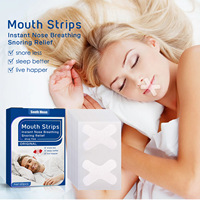 Patch respiratoire anti-ronflement à bouche ouverte pour adultes Bandes anti-ronflement à bouche fermée Plâtre chinois Respiration du nez