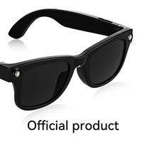 Lunettes Intelligentes avec Appel Vocal, Lampe Torche Haute Intensité, Lunettes Vidéo Portables pour Utilisation en Extérieur