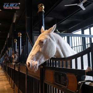 คอกม้าไม้ไผ่โลหะแผงม้าที่มั่นคงและม้าสนามกีฬาม้า - Product Image 6