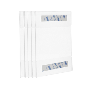 Photobooth incliné en forme de L 2x6 pouces Porte-affiche en acrylique Cadre <span class=keywords><strong>photo</strong></span> <span class=keywords><strong>photo</strong></span> - Product Image 6