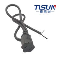 UL1-15R Amerikanischer Zweipoliger Stecker SJTW2 X18AWG Feuchtigkeitsbeständig
