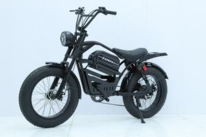 Vélo électrique Ridstar Mini 2025, moteur sans balais, batterie au lithium, pneus gras de montagne, vélo électrique tout-terrain, vélo électrique - Product Image 6