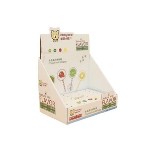 Custom Paper Cardboard Shelf Ready Chocolate Product Retail Packaging Counter Display <b>Box</b> Fast Food Display Counter - Product Image 1