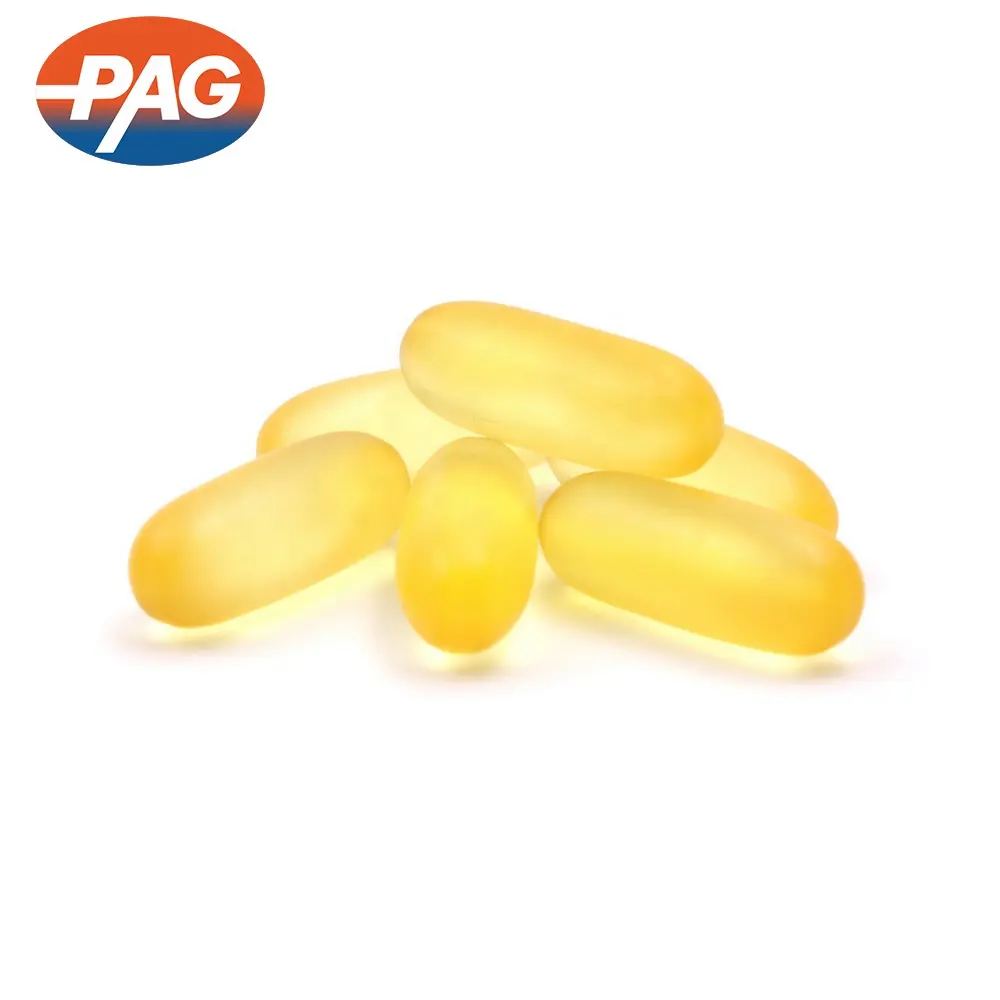 Oem üreticisi Omega 3 kapsül ile yüksek Dha/Epa 80-10 Tg 500Mg enterik kaplı Softgel çiğneme balık yağı 500Mg Vegan Softgel