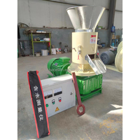 Broyeur à granulés de bois triphasé 380V avec options de convoyeur pour le traitement de la biomasse de coques de riz, composants de moteur à haute rigidité