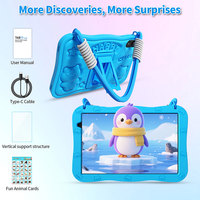 Nueva Tablet Infantil de 10.1 Pulgadas, 3GB+32GB, Android 16, WiFi, Tablet de Escritura para Niños, Máquina de Lectura Educativa, Tablet para Niños