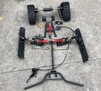 Lilygo — Suspensions de vélo de Karting, autv, Buggy, Quad, guidon, absorbe les chocs, planches de Ski, axe arrière, ATV, pistes de sable, de neige