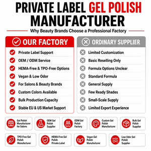 Esmalte de Uñas Profesional Autonivelante, Vegano, Libre de HEMA y MMA, Libre de Crueldad, <span class=keywords><strong>con</strong></span> Logotipo Personalizado y Marca Privada, Precio de Fábrica - Product Image 2