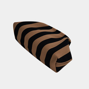 Sacs à main de plage d'été personnalisés pour femmes, sacs fourre-tout en crochet tissé, sac à main rayé de couleur, sac à main de soirée, pochette de piscine 2025 - Product Image 4