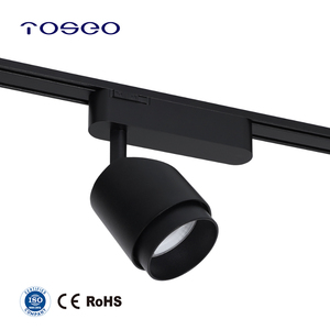 Moderno 12W ha condotto la luce magnetica a binario 48 Volt tonda chips Spot per <span class=keywords><strong>Showroom</strong></span> e magazzino in alluminio corpo lampada - Product Image 2