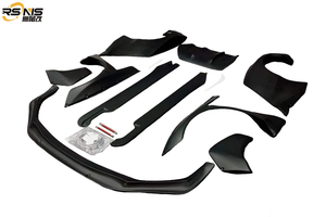 Kit de carrocería ancha Rocket Rabbit 2014-2018 para Lexus RC F, mejora de FRP, alerón delantero, faldones laterales, pasos de rueda, difusor trasero, piezas automotrices - Product Image 2