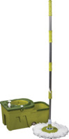 Serpillère magique rotative à 360° en microfibre avec manche pour le nettoyage et le séchage des sols, tête de serpillère en métal, vente chaude