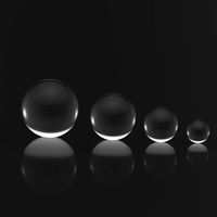 Diamètre sur mesure 1mm 2mm 3mm 4mm 5mm JGS1 Lentille à bille optique en verre de quartz