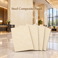 Panneau composite en acier de couleur personnalisée de 4 mm 4x8 pieds pour le revêtement de façade des bâtiments de bureaux