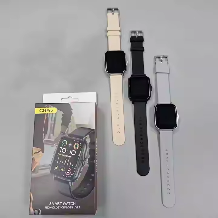 C26pro Smart Watch - Fitness & Heart Tracker - BT Touchscreen