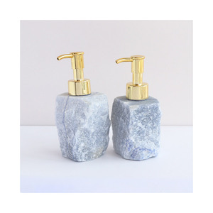 Tự Nhiên Chữa Bệnh Đá Màu Xanh Lá Cây/Màu Xanh/Đỏ Aventurine Dầu Gội Điều Hòa Tay Kem Dispenser Chai Với Bơm - Product Image 1