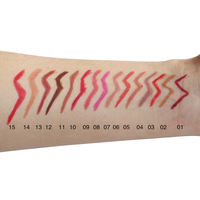Crayon À Lèvres Avec Taille-Crayon Marque Privée Eyeliner Vegan Imperméable Sans Cruauté Crayon À Lèvres En Velours Mat