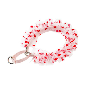 Hand-woven small and medium-sized <b>dog</b> <b>leash</b> with princess lace trim, cute cat and <b>dog</b> collar/<b>leash</b> - Product Image 2